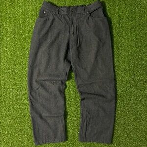 Ibex Men's Charcoal Wool Pants